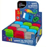 Opakowanie Gumka do mazania z temperówką l 1 sztuka KIDEA