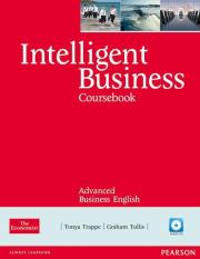 Okładka książki Intelligent Business Advanced CB + CD PEARSON