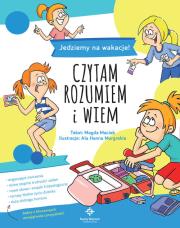 Jedziemy na wakacje. Autor: MAGDALENA MACIAK, Ala Hanna Murgrabia (ilustr.). Dadada.pl Okładka książki Jedziemy na wakacje