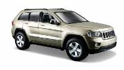 Opakowanie JEEP GRAND CHEROKEE LAREDO ZŁOTY SKALA 1:24