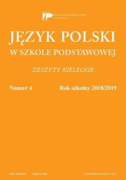 Okładka książki Język polski w szkole podstawowej nr 4 2018/2019