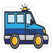 Opakowanie KARNET TWARDA OPRAWA POLICJA