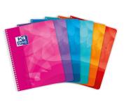 Opakowanie Kołozeszyt A5/80K kratka Lagoon (5szt) OXFOR