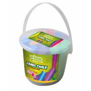 Kreda kolorowa Jumbo wiaderko 20szt CRICCO. Wydawca: Cricco. Dadada.pl Opakowanie Kreda kolorowa Jumbo wiaderko 20szt CRICCO