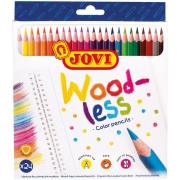 Kredki bezdrzewne 24 kolory JOVI. Wydawca: JOVI. Dadada.pl Opakowanie Kredki bezdrzewne 24 kolory JOVI