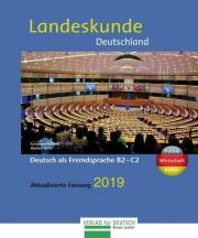 Landeskunde Deutschland B2/C2 2019 HUEBER. Autor: Luscher Renate. Dadada.pl Okładka książki Landeskunde Deutschland B2/C2 2019 HUEBER