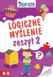 Okładka książki LOGICZNE MYŚLENIE ZDOLNY UCZEŃ ZESZYT 2