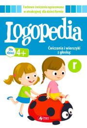 LOGOPEDIA ĆWICZENIA I WIERSZYKI Z GŁOSKĄ R. Autor: Opracowanie zbiorowe. Dadada.pl Okładka książki LOGOPEDIA ĆWICZENIA I WIERSZYKI Z GŁOSKĄ R