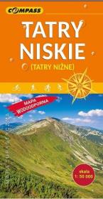 Okładka książki Mapa turystyczna - Tatry Niskie 1:50 000