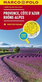 Mapa ZOOM System. Prowansja 1:300 000 plan miasta. Wydawca: Marco Polo. Dadada.pl Opakowanie Mapa ZOOM System. Prowansja 1:300 000 plan miasta