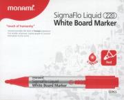 Opakowanie Marker do tablic Monami SigmaFlo 220 czerwony 12 sztuk