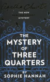 Mystery of three quarters. Autor: Agatha Christie, Hannah Sophie. Dadada.pl Okładka książki Mystery of three quarters