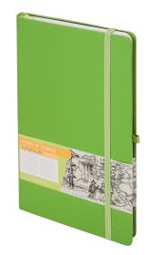Opakowanie Notes A5 Kratka Romantyzm Zielony ANTRA
