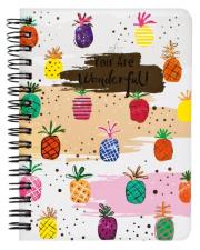 Opakowanie Notes na spirali ananasy