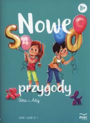 Nowe przygody Olka i Ady Litery i liczby część 1. Autor: Wiesława Żaba-Żabińska. Dadada.pl Okładka książki Nowe przygody Olka i Ady Litery i liczby część 1