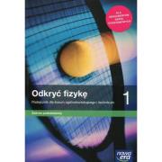 Okładka książki Odkryć fizykę 1 Podręcznik Zakres podstawowy Szkoła ponadpodstawowa LO 1 ZP