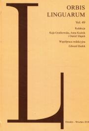 Opakowanie Orbis Linguarum vol.49