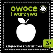 Okładka książki OWOCE I WARZYWA KSIĄŻECZKA KONTRASTOWA