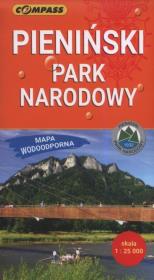 Pieniński Park Narodowy  Mapa wodoodporna 1:25000. Autor:   Praca zbiorowa. Dadada.pl Okładka książki Pieniński Park Narodowy  Mapa wodoodporna 1:25000