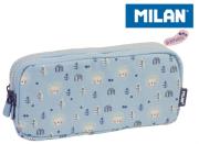 Piórnik 3 komorowy duży Berrywood niebieski MILAN. Wydawca: MILAN. Dadada.pl Opakowanie Piórnik 3 komorowy duży Berrywood niebieski MILAN