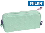 Piórnik 3 komorowy duży Berrywood zielony MILAN. Wydawca: MILAN. Dadada.pl Opakowanie Piórnik 3 komorowy duży Berrywood zielony MILAN