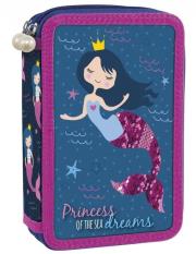 Opakowanie Piórnik dwukomorowy Syrenka 10 DERFORM