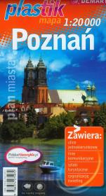 Okładka książki Plan miasta - Poznań PLASTIK  DEMART