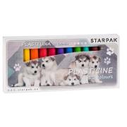 Plastelina 12 kolorów Cuties psy. Wydawca: Starpak. Dadada.pl Opakowanie Plastelina 12 kolorów Cuties psy