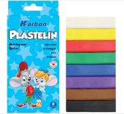 Opakowanie Plastelina Gita 8 kolorów KARBON