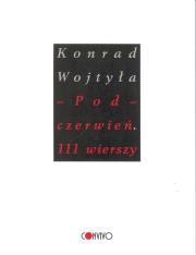 Okładka książki Pod czerwień. 111 wierszy