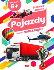 Okładka książki POJAZDY ROLNICZE ZESZYT Z NAKLEJKAMI