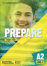 Prepare 3 A2 Student's Book. Autor: Kosta Joanna, Williams Melanie. Dadada.pl Okładka książki Prepare 3 A2 Student's Book