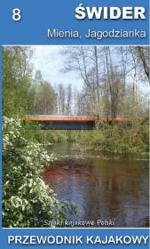 Przewodnik kajakowy. Świder. Autor: Jakub Jagiełło (red.). Dadada.pl Okładka książki Przewodnik kajakowy. Świder
