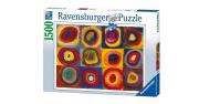 Puzzle 1500 Kandinsky - Studium koloru. Wydawca: Ravensburger. Dadada.pl Opakowanie Puzzle 1500 Kandinsky - Studium koloru