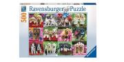 Opakowanie Puzzle 500 Szczenięta przyjaciele