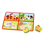 PUZZLE FARMA. Wydawca: Tooky Toy. Dadada.pl Opakowanie PUZZLE FARMA