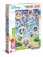 Opakowanie Puzzle Supercolor Maxi 24 Disney