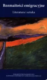 Opakowanie Rozmaitości emigracyjne Literatura i sztuka