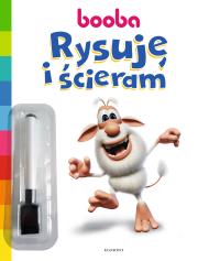 Rysuję i ścieram. Booba. Autor: Marta Jamrógiewicz. Dadada.pl Okładka książki Rysuję i ścieram. Booba