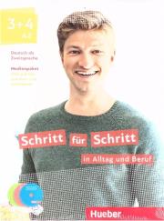 Okładka książki Schritt fur Schritt in Alltag und Beruf 3+4 CD+DVD