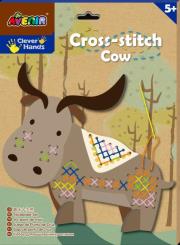 Ścieg krzyżowy Krowa. Wydawca: Russell. Dadada.pl Opakowanie Ścieg krzyżowy Krowa