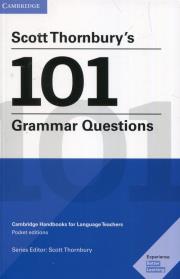 Okładka książki Scott Thornbury's 101 Grammar Questions Pocket Editions