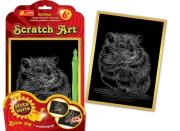 Scratch Art. Złota seria - Chomik. Wydawca: Ranok-Creative. Dadada.pl Opakowanie Scratch Art. Złota seria - Chomik