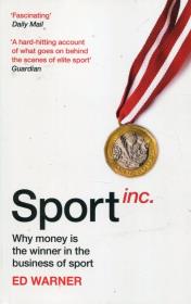 Sport Inc.. Autor: Warner Ed. Dadada.pl Okładka książki Sport Inc.