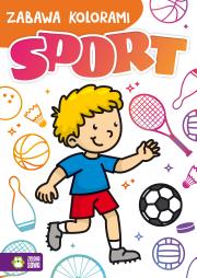 Okładka książki SPORT ZABAWA KOLORAMI