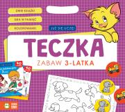 Okładka książki TECZKA ZABAW 3-LATKA JUŻ SIĘ UCZĘ