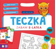 Okładka książki TECZKA ZABAW 5-LATKA JUŻ SIĘ UCZĘ