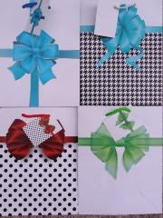 Torebka ozdobna laminowana PL-6 zestaw 50 kokardy. Wydawca: Panorama. Dadada.pl Opakowanie Torebka ozdobna laminowana PL-6 zestaw 50 kokardy