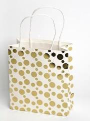 Opakowanie Torebka prezentowa XS złocona 1312-4