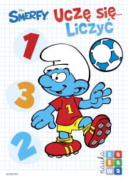 Okładka książki Uczę się... liczyć. Smerfy